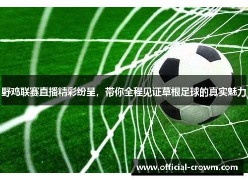 野鸡联赛直播精彩纷呈，带你全程见证草根足球的真实魅力